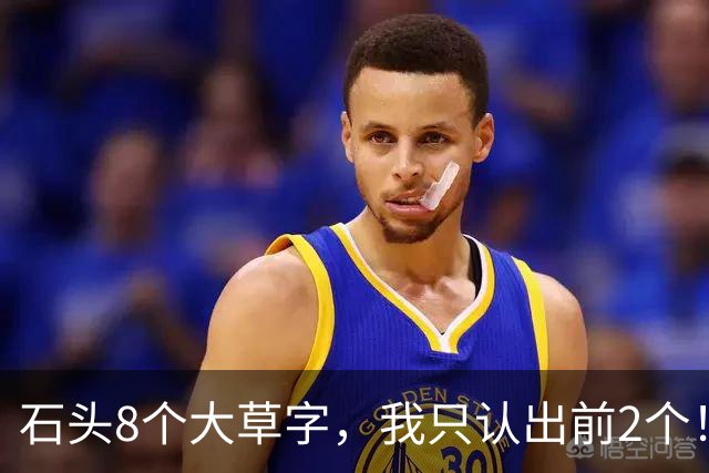 石头8个大草字，我只认出前2个！认全的值得竖大拇指。为何一句草书，常被一个生僻字拦腰截断？