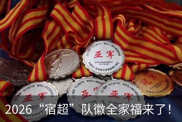 2026“宿超”队徽全家福来了！